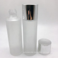 New Design 75ML Custom Frosted Glass Lotion Bottle Cylinder Lotion Packaging Bottle